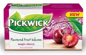 Herbata Flavored Fruit Infusion, wiśnia, 20x2g, PICKWICK